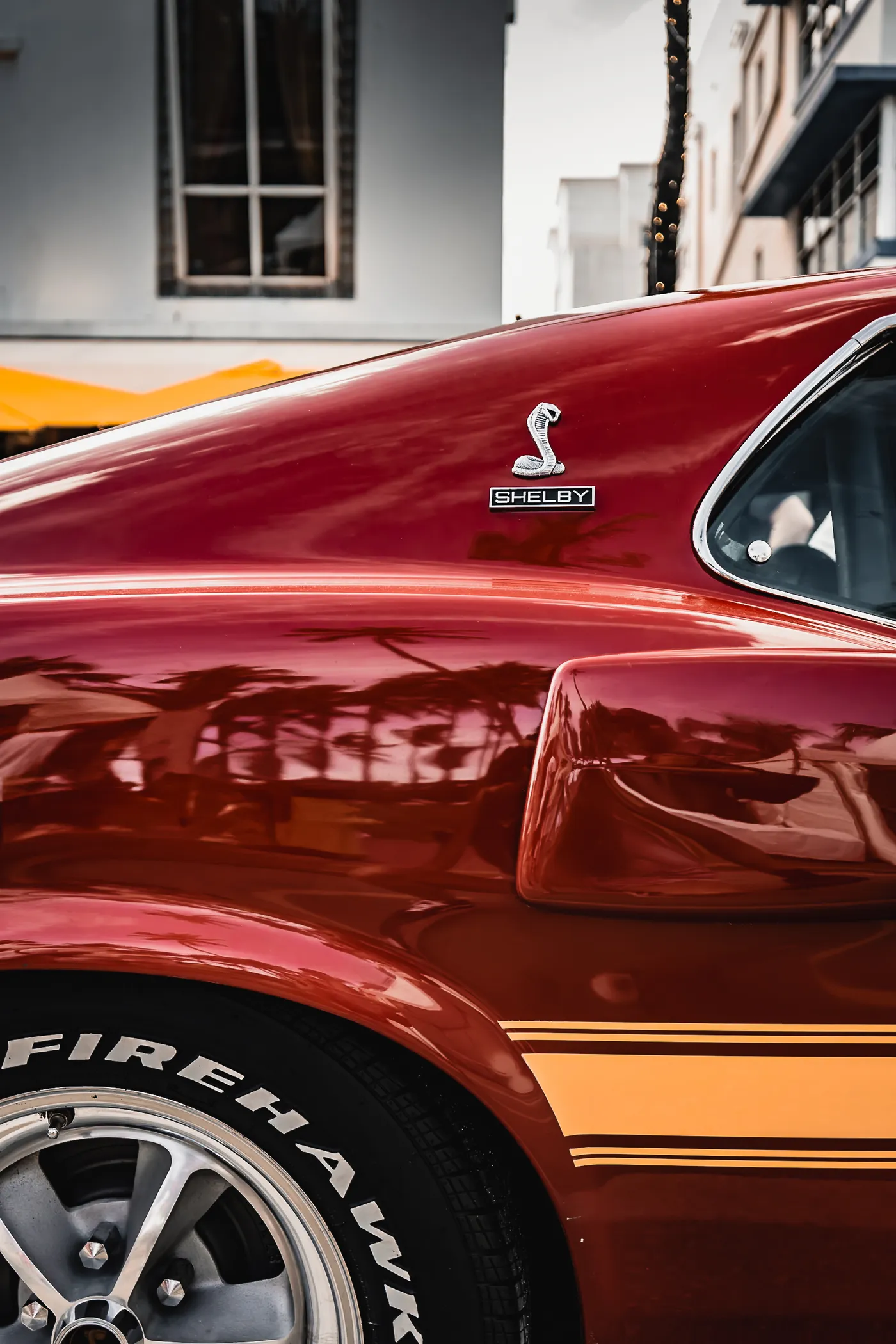 1969 Shelby GT500 — profile on Ocean Drive