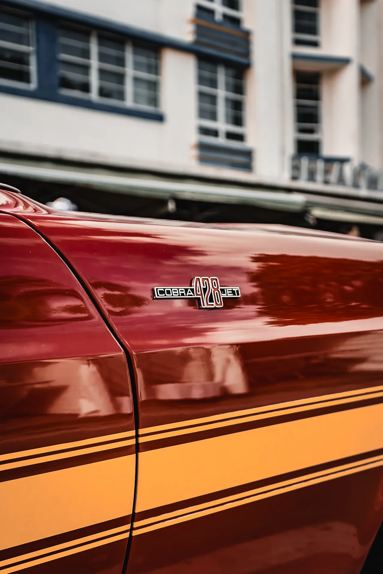 1969 Shelby GT500 — Cobra Jet 428 badge