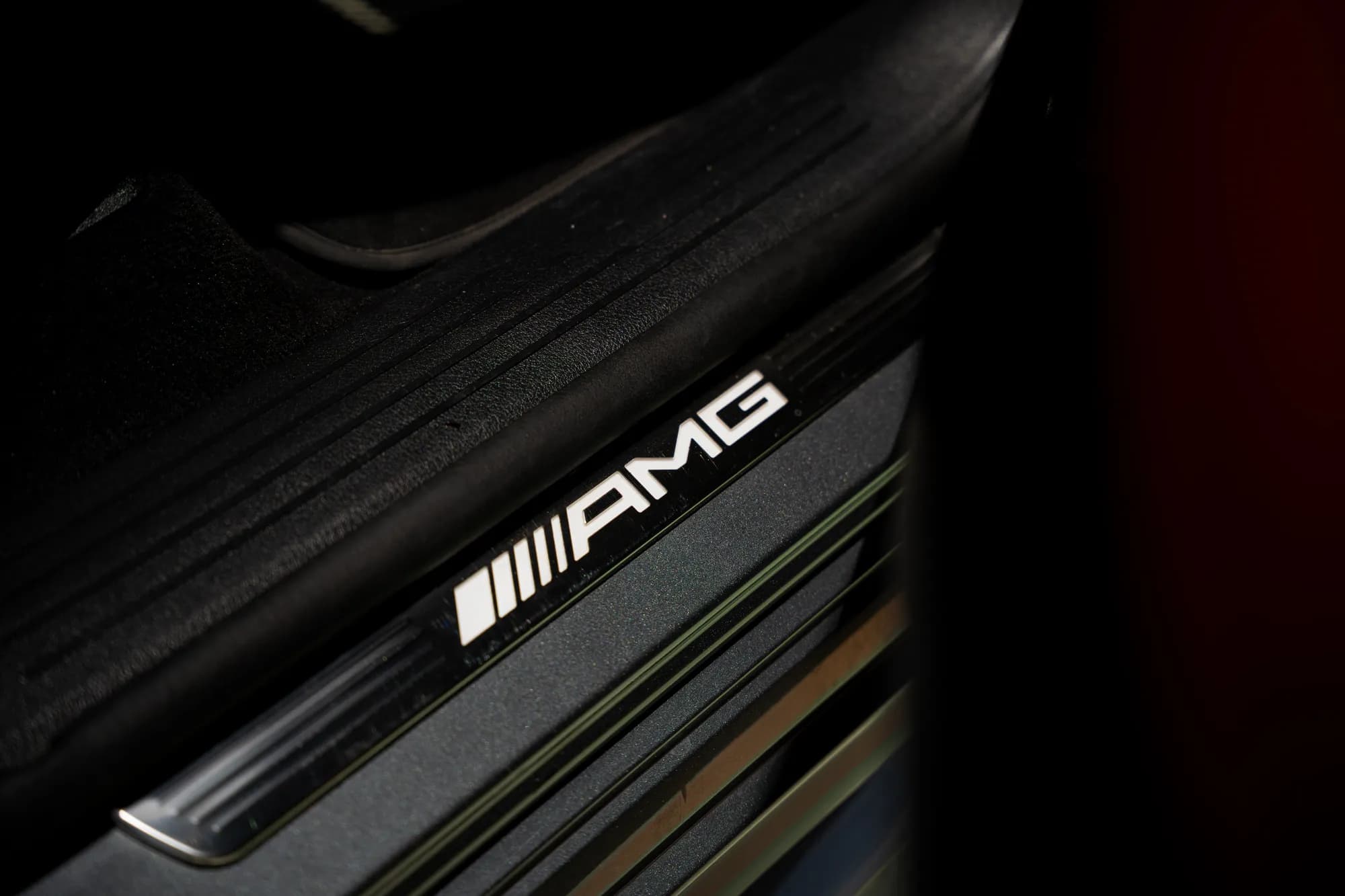 Mercedes-AMG — illuminated AMG door sill