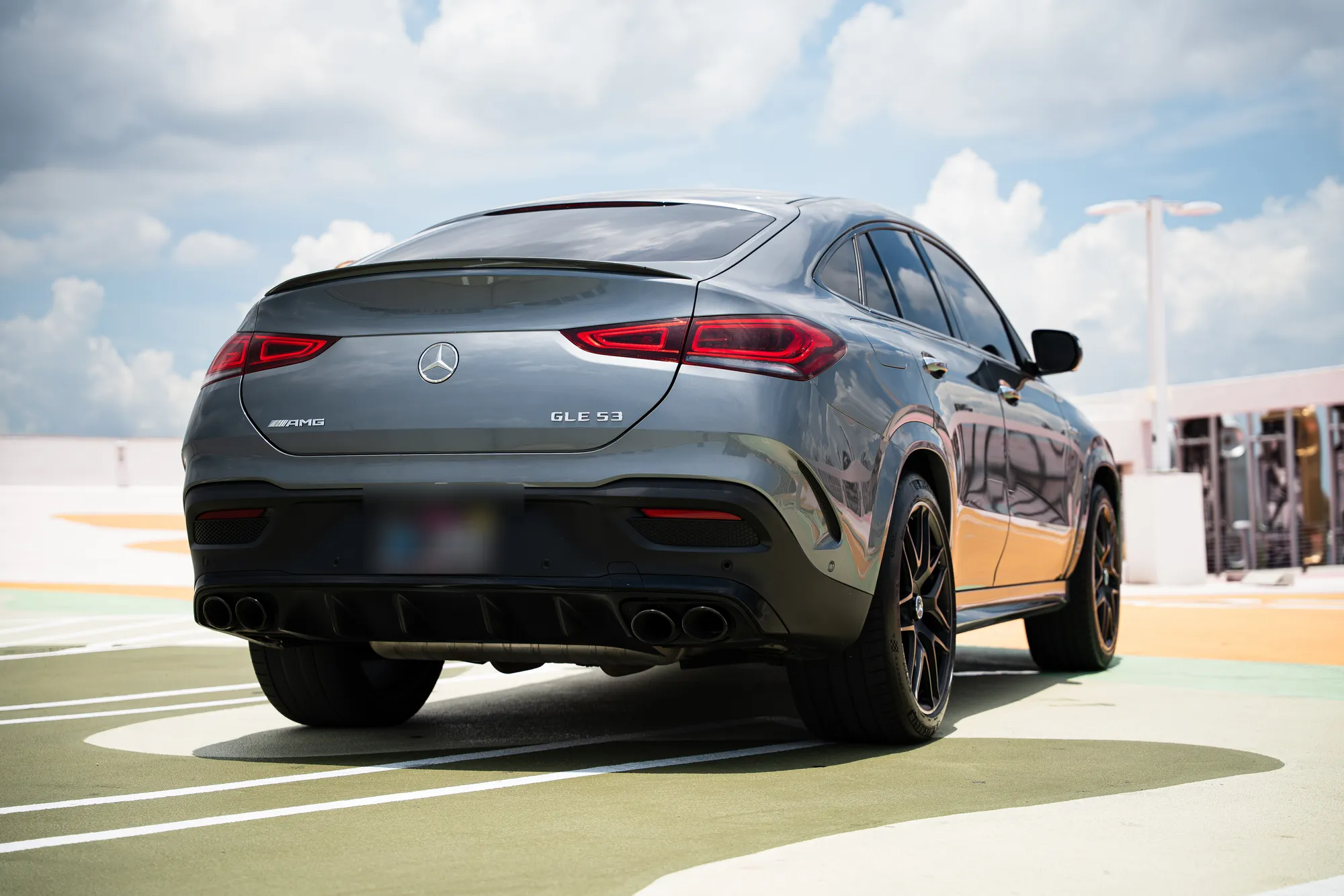 Mercedes-AMG GLE 53 Coupe — rear three-quarter
