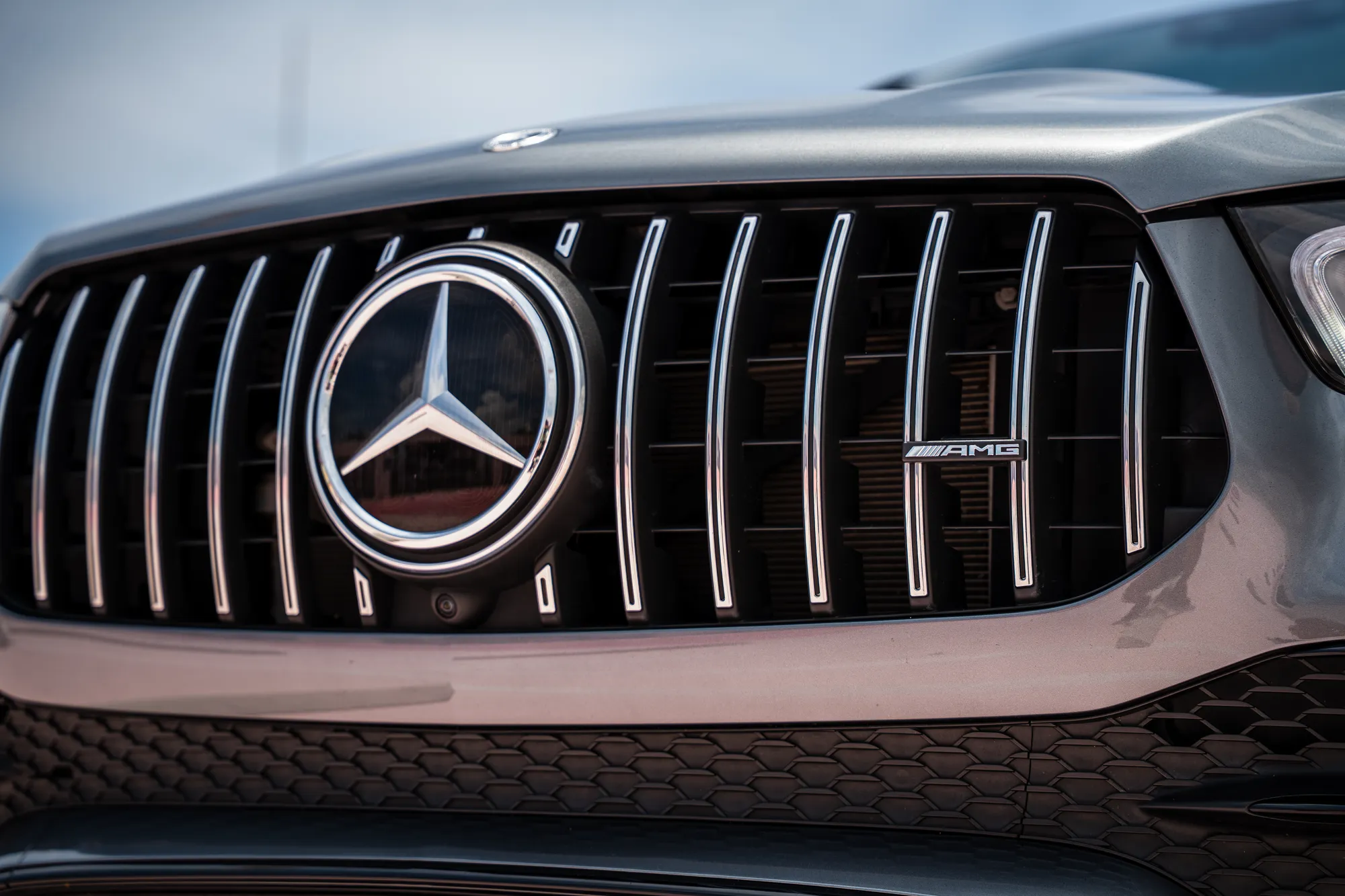 Mercedes-AMG — Panamericana grille and star detail