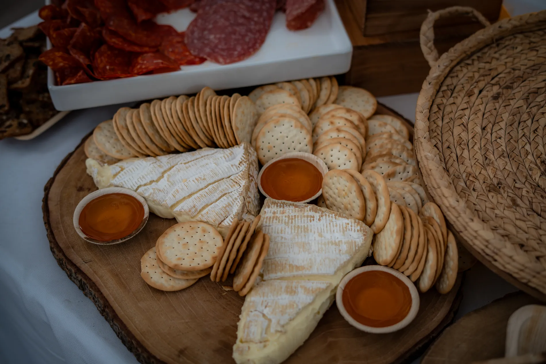 The grazing board as styled by the producer