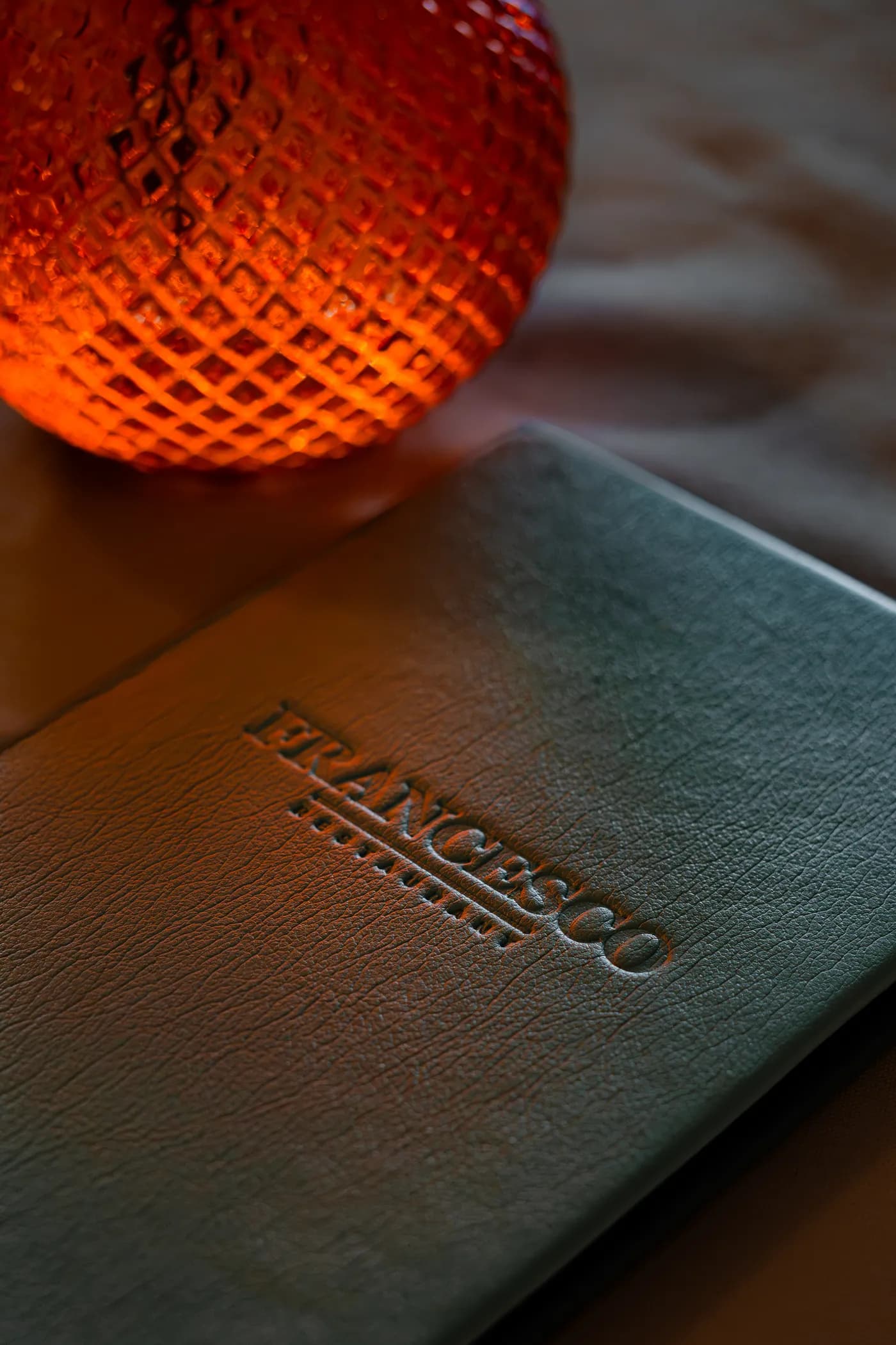 The Francesco menu