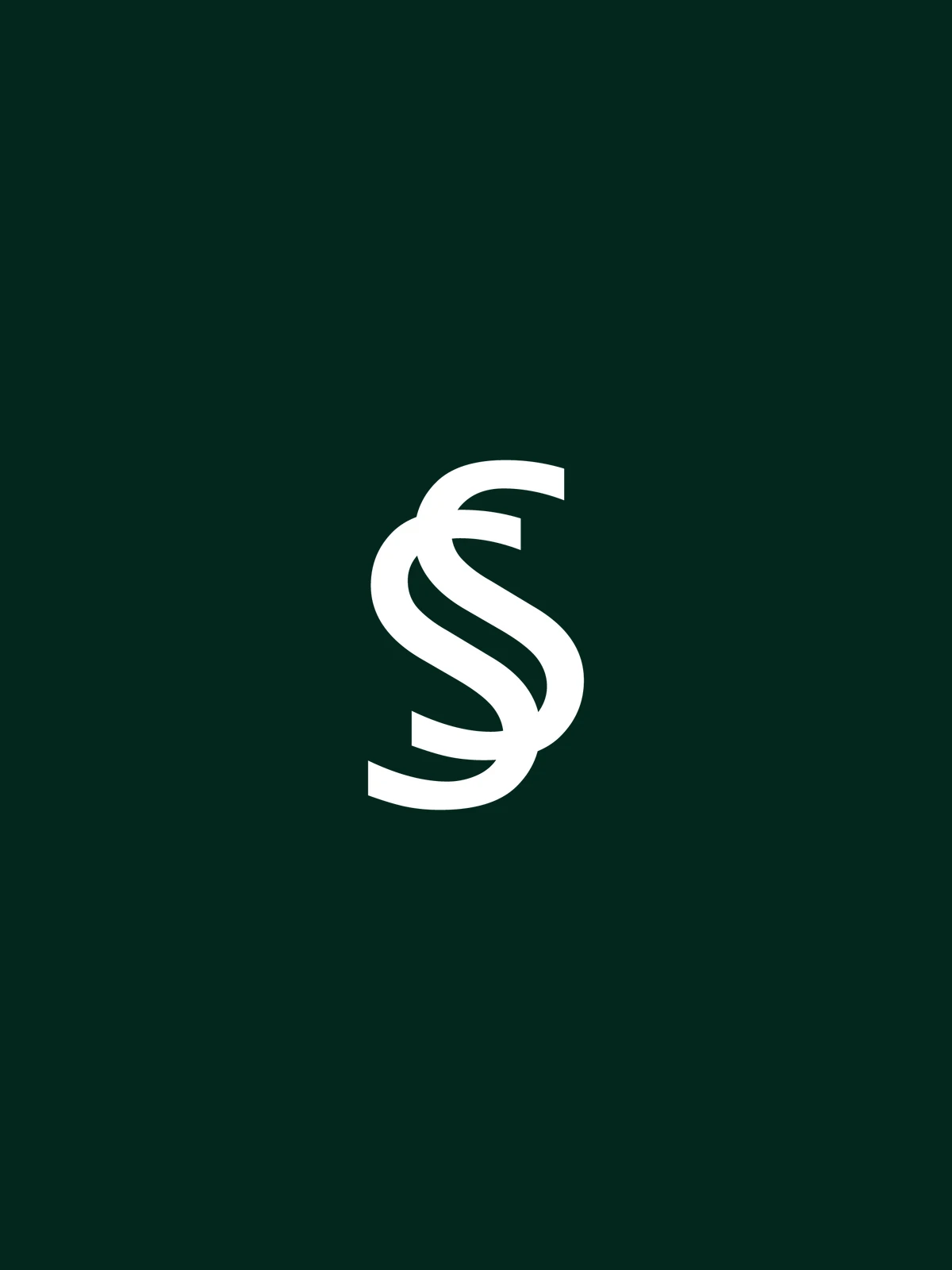 The Syrah S monogram on Pine